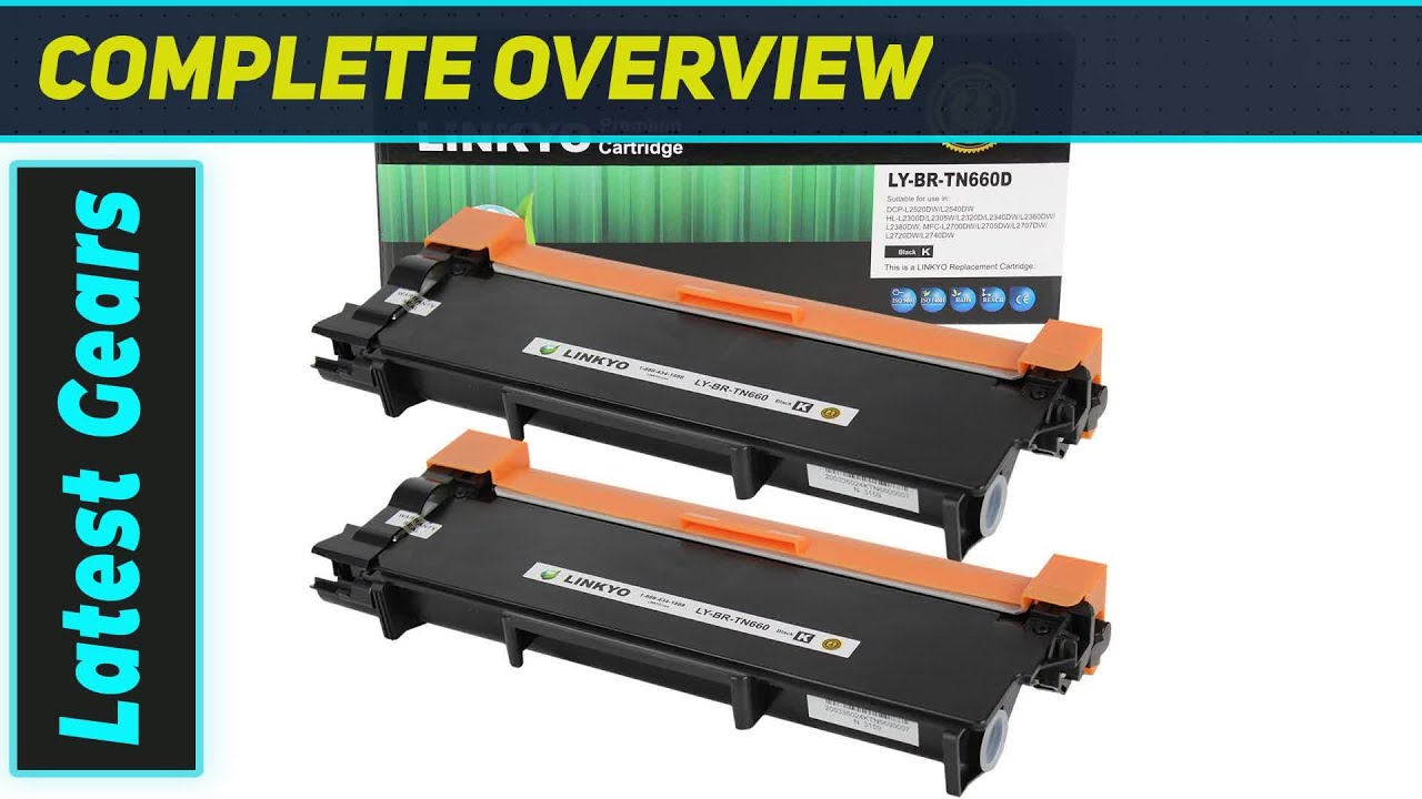 LINKYO TN660 TN630 Toner: Excellent High-Yield Prints for Your Brother ...