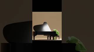 Kermit music video #blender3d #3dart #meme #blenderart #art #viral #shorts #short