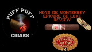 HOYO DE MONTERREY EPICURE DE LUXE Cigar review
