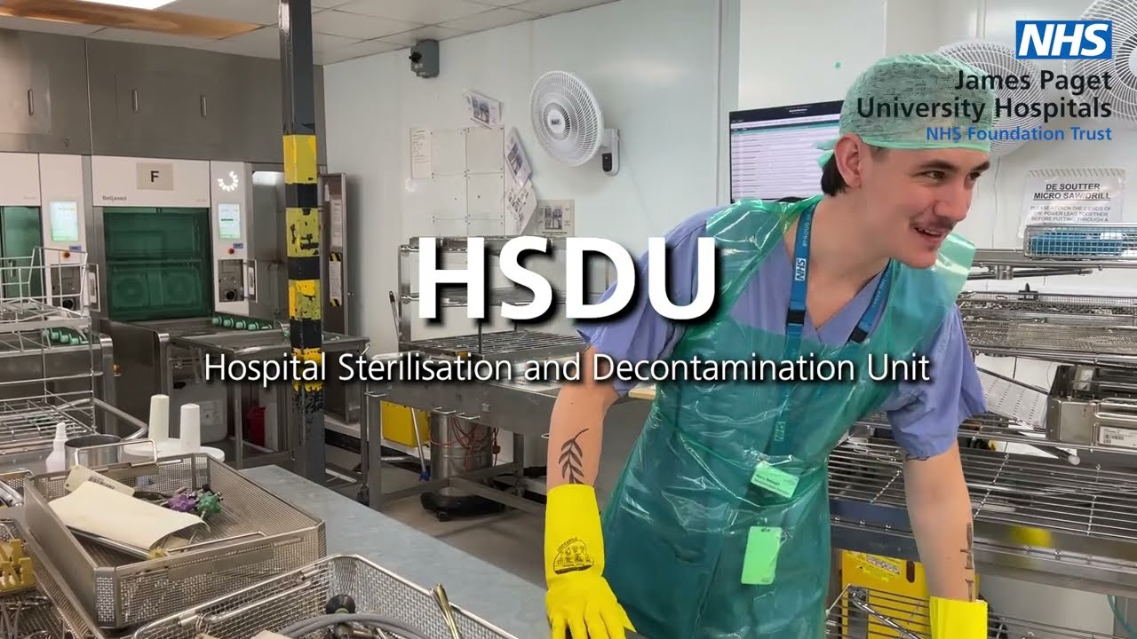 The James Paget's Hospital Sterilisation and Decontamination Unit (HSDU)