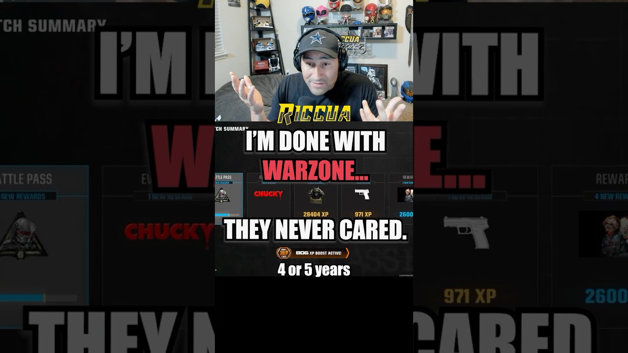 Я закончил с Warzone...Им никогда не было дела.