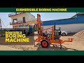 All About Mini Borewell machine With 3 cylinder Heavy engine || Kumar engineering works