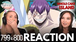 IT WAS ARMOR?! | ONE PIECE | Reaction 799 & 800