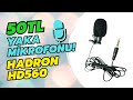 50 TL YAKA MİKROFONU! Hadron HD560 Yaka Mikrofonu Kutu Açılımı / Ses Testi!