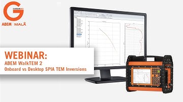 ABEM WalkTEM 2   Onboard vs Desktop Processing in SPIA