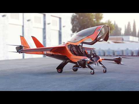 AIR ONE Fly At 155 MPH Park In Your Garage