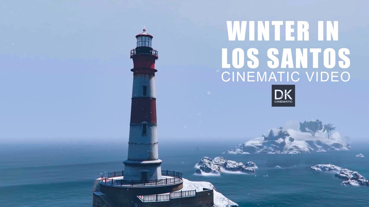 GTA V Online Winter in Los santos 2020 | Cinematic video By DK ...
