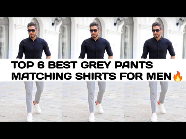 Grey blazer outfit and combination ideas, men. | Grey blazer outfit, Black  pants men, Grey blazer combinations