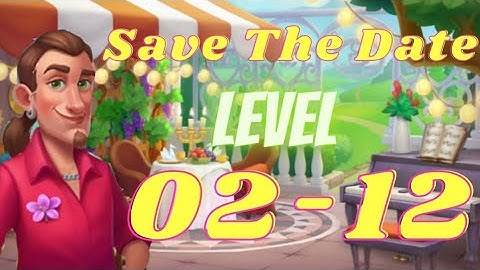 Township Gameplay Save The Date level 02-15 easy level, double tickets.