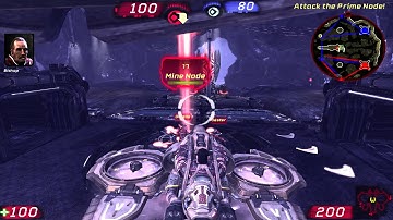 Unreal Tournament 3 Walkthrough "Insane" 1440p maxed graphics PART 19 - Power Surge (Warfare)