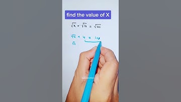 Mathematics find the value of x #youtubeshorts #math #shortvideo #tricks
