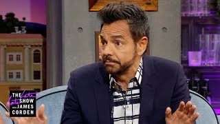 Eugenio Derbez's Bulldog Is Insta-Famous