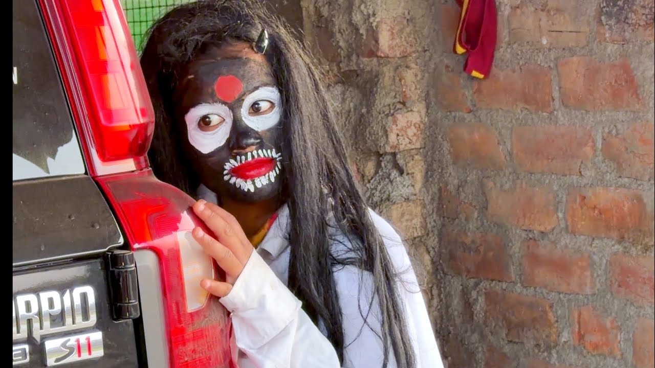 माऊलीच्या मम्मीला scorpio जवळ भयानक bhoot दिसलं 🔥