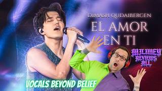 Dimash — El Amor En Ti (Live in Almaty) STRANGER Tour | Reaction! 🤯 VOCALS BEYOND BELIEF