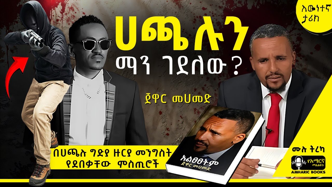 ትረካ - ሀጫሉን ማን ገደለው ? | ጀዋር መሀመድ | አልፀፀትም | #tireka #ትረካ #amharicbooks #አልፀፀትም