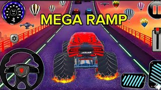 Monster Truck Mega Ramp | Extreme Car Stunt Game | Impossible Ramp Driving 2025 #megaramp #gameplay screenshot 3