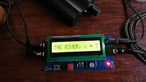 Learning Morse Code Using MX-K2 CW Keyer and CW Decoder Reader