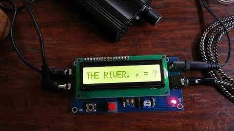 Learning Morse Code Using MX-K2 CW Keyer and CW Decoder Reader