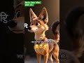 #shots 🐶🐶🦊🦊kutta aur bhediya ki kahani/ bhediya Ki story/kutte ka song