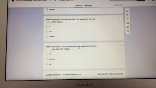 Part 3 language arts unit test