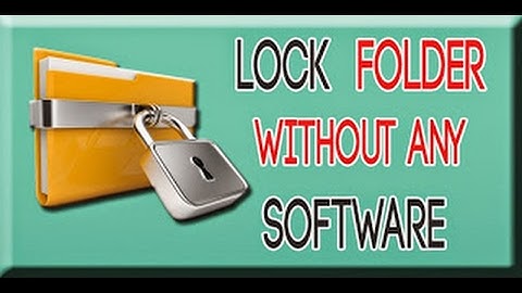 How To Lock or Hide Any Folder using Command Prompt (CMD) | Ethical Hacking Tutorial Videos