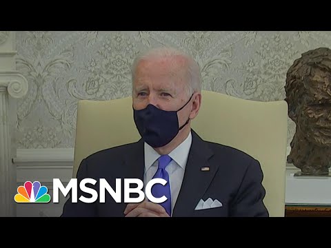 Biden: States Ending Mask Mandates Making 'Big Mistake' | Katy Tur | MSNBC