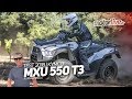 Kymco mxu 550 t3  le plaisir  petit prix  test 2018