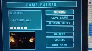 The Incredibles Flashing Pause Menu