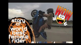 The Story of world's best female stunt rider   Sarah Lezito