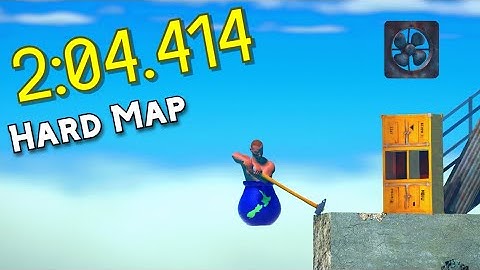 Getting Over It - Hard Map in 2:04.414