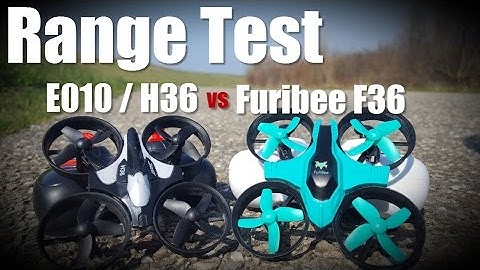 JJRC H36 vs Furibee F36 Quadcopter Range Test