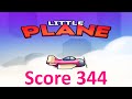 Little plane gamee score 344