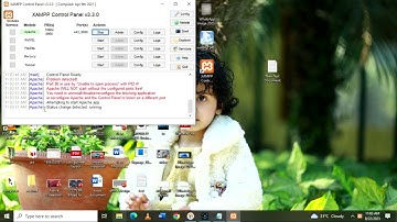 1 how to start Xampp control panel English