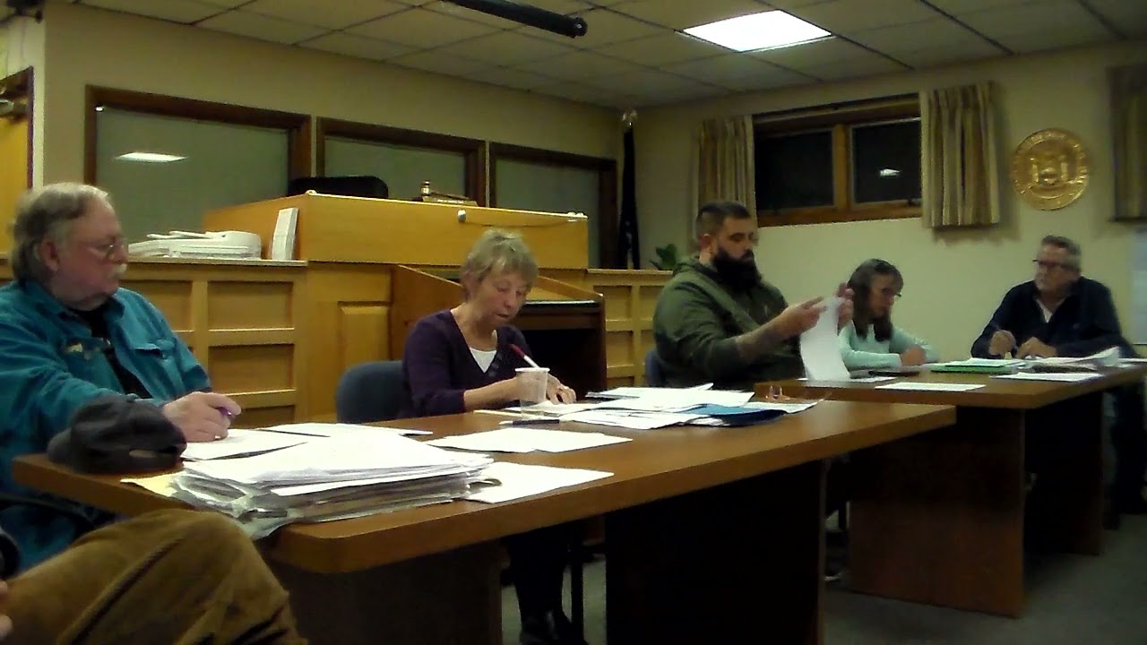 10/19/21 Cohocton Town Board Meeting 5, Steuben County, NY YouTube