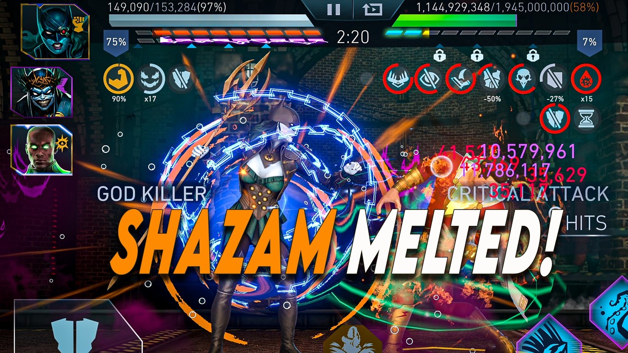 Эта команда превращает Шазама в посмешище! | Одиночные рейды «Древний суд»