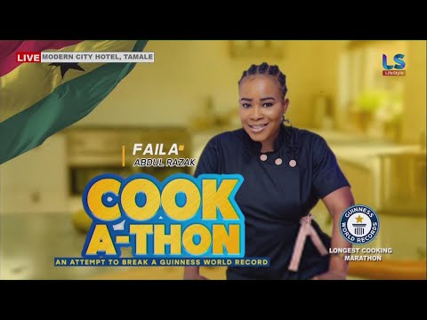 Cook-A-Thon Guinness World Record Attempt by Failatu Abdul Razak