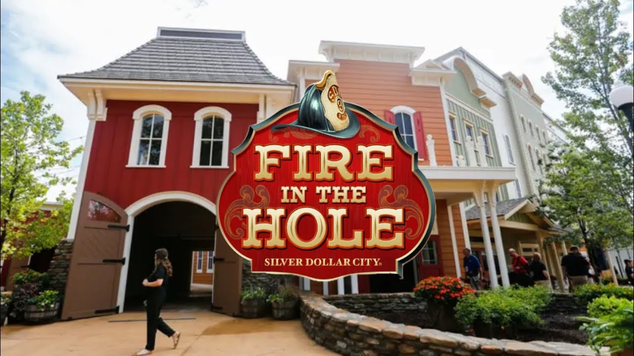 POV of NEW Fire in the Hole at Solver Dollar City