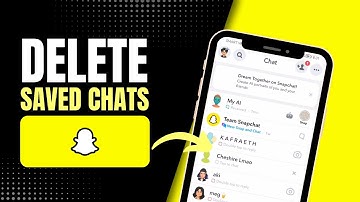 How To Delete Saved Chats On Snapchat (2024)