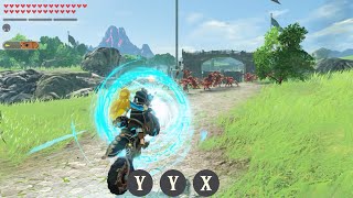 Zelda Master Cycle Weapon Complete Moveset - Hyrule Warriors: Age of Calamity