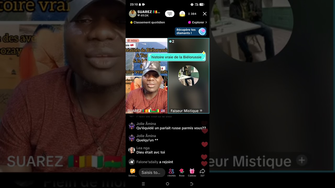 Les réalité de la Biélorussie l'histoire vrai.