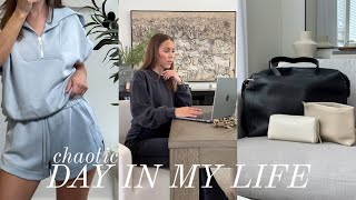 VLOG | chaotic day in my life + varley &amp; cuyana haul + lululemon shopping