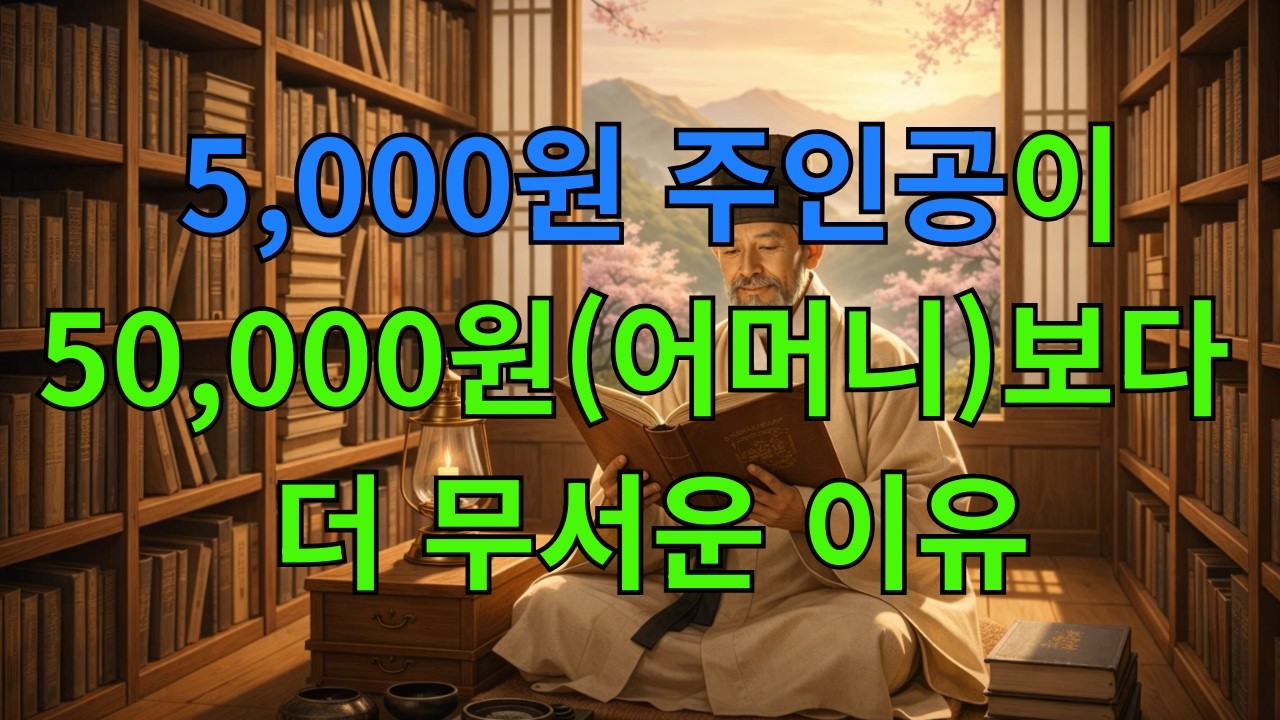 5,000원 주인공이 50,000원(어머니)보다 더 무서운 이유 #율곡이이#YulgokYi #Insight #FutureStrategy  #KoreanHistory #Mindset
