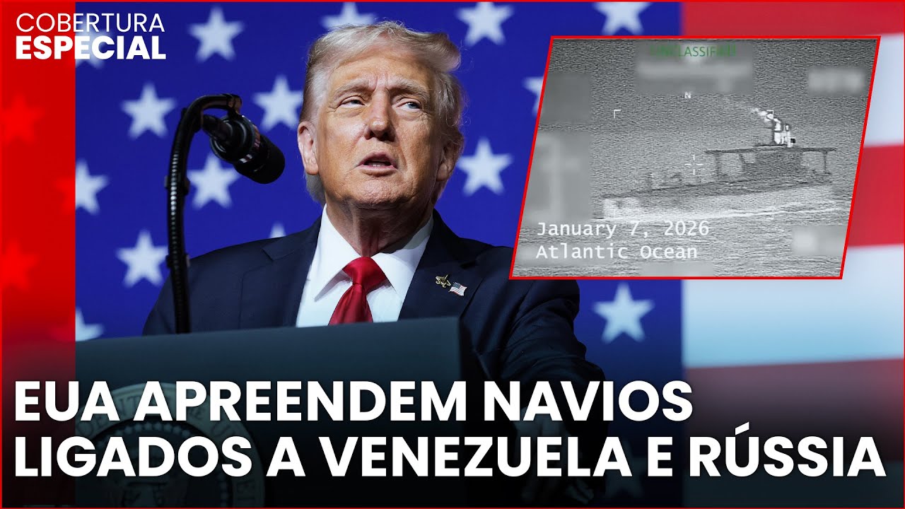 EUA apreendem petroleiros sancionados ligados a Venezuela