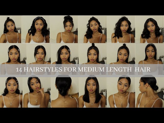 BACK TO SCHOOL HAIRSTYLES FOR RELAXED HAIR - YouTube