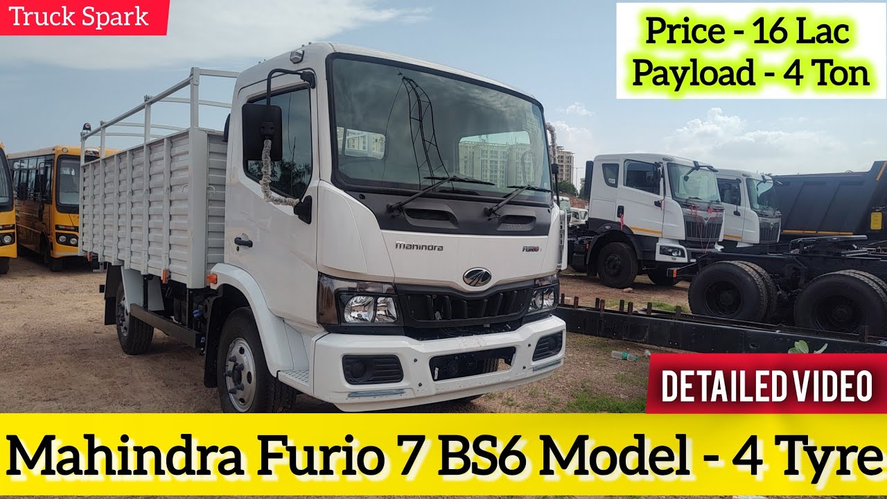 New Mahindra FURIO 7 BS6 Model || Price & Features|| #mahindrafurio #mahindratruck #truckspark