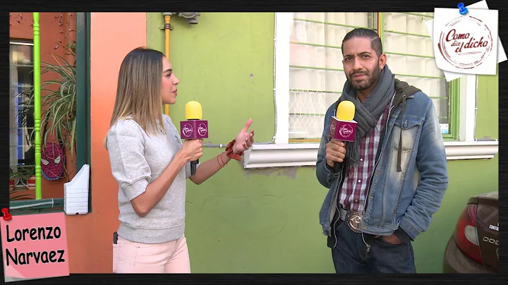 ENTREVISTA LORENZO NARVAEZ COMO DICE EL DICHO