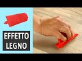 Effetto legno con il Venalegno biancoShabby®