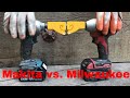 Makita vs Milwaukee Cordless Tool Kits. Why I Switched!
