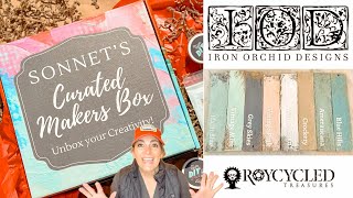 The Makers Box - Upcycled & Rescued Podcast - LIVES! - 3 NEW! Releases by Sonnet's Garden Blooms 2,497 views 1 month ago 19 minutes