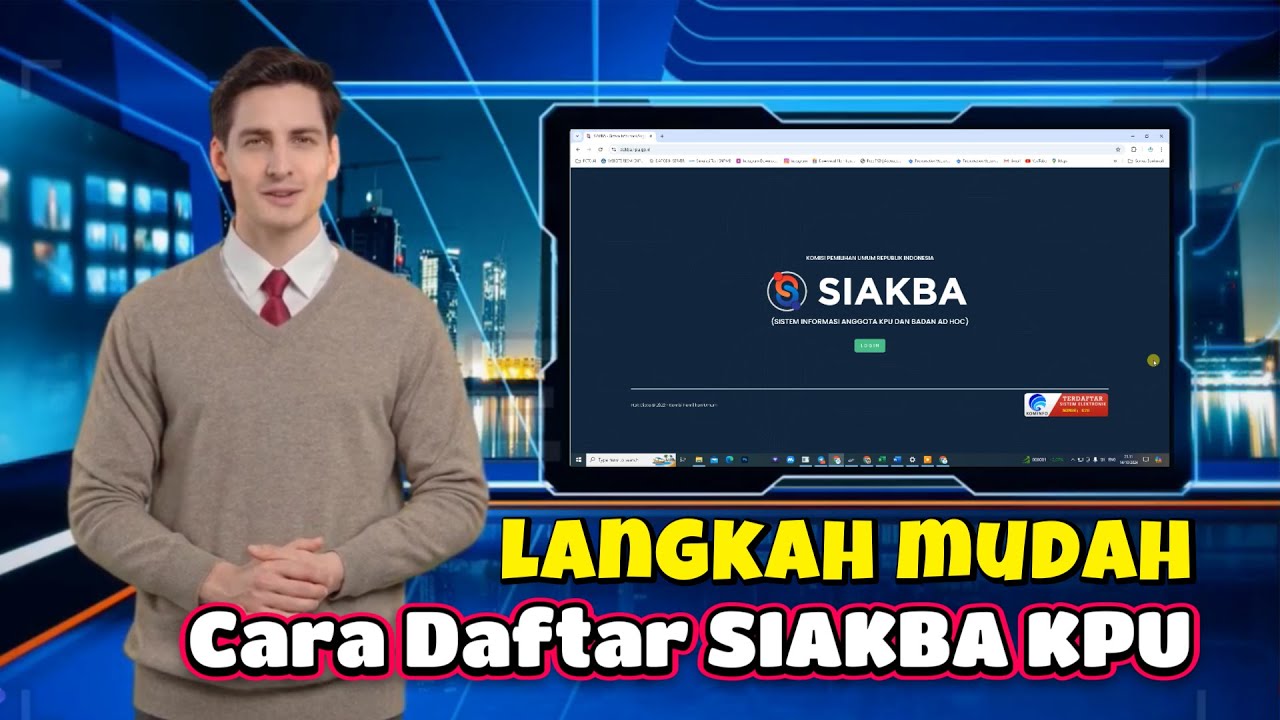 Siakba CARA MENDAFTAR KPPS DI SIAKBA KPU - YouTube